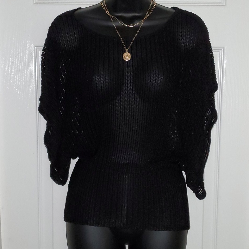 Poetry Black Blouse